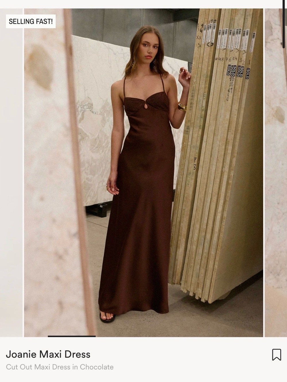 Joanie Maxi Dress- Peppermayo - Picture 2 of 3